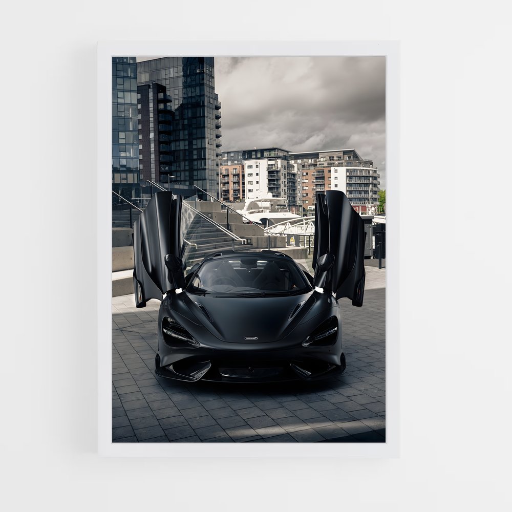 Poster Spider Cityscape – affiche Mclaren (vue 3)